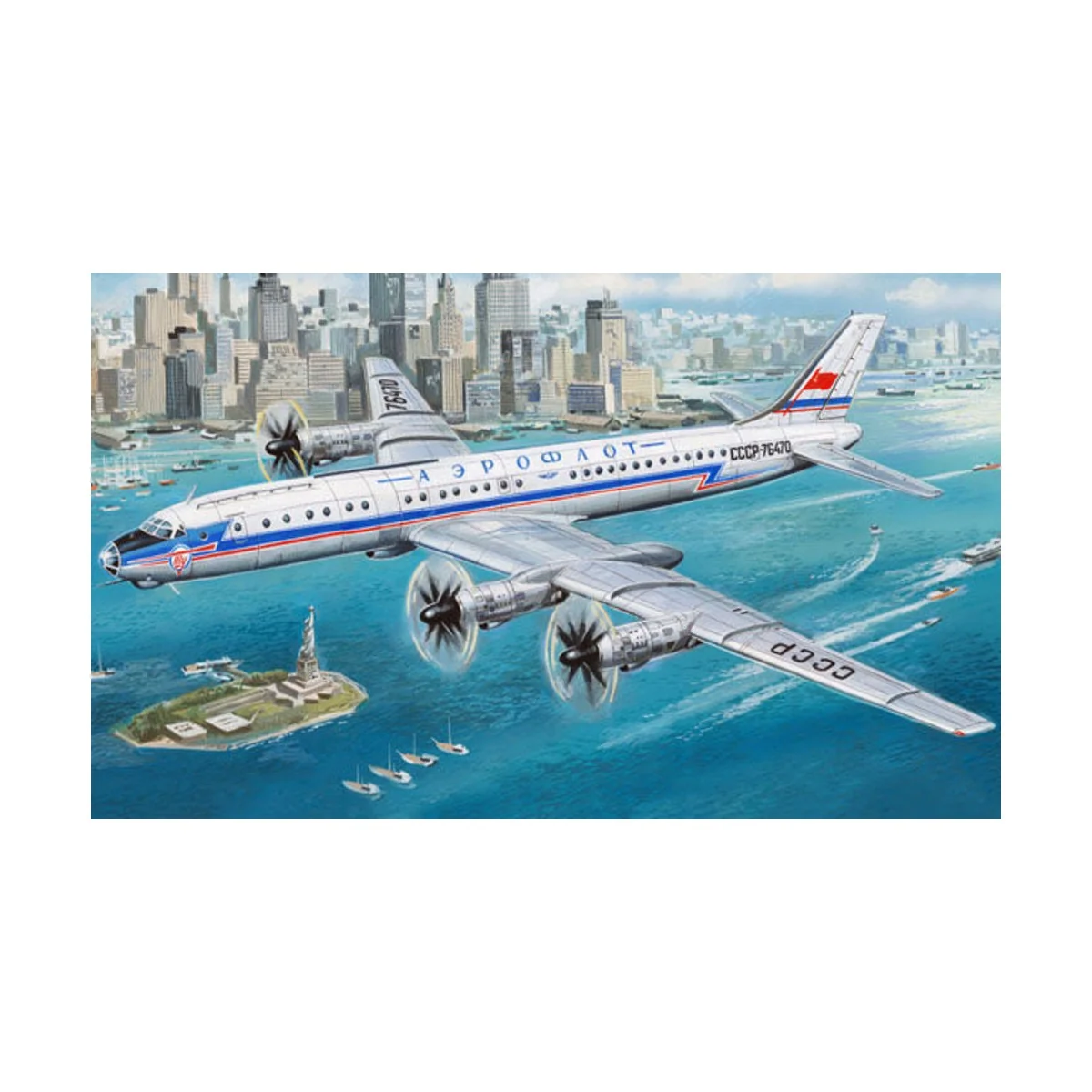 Tupolev Tu-114 - Amodel AMO72024