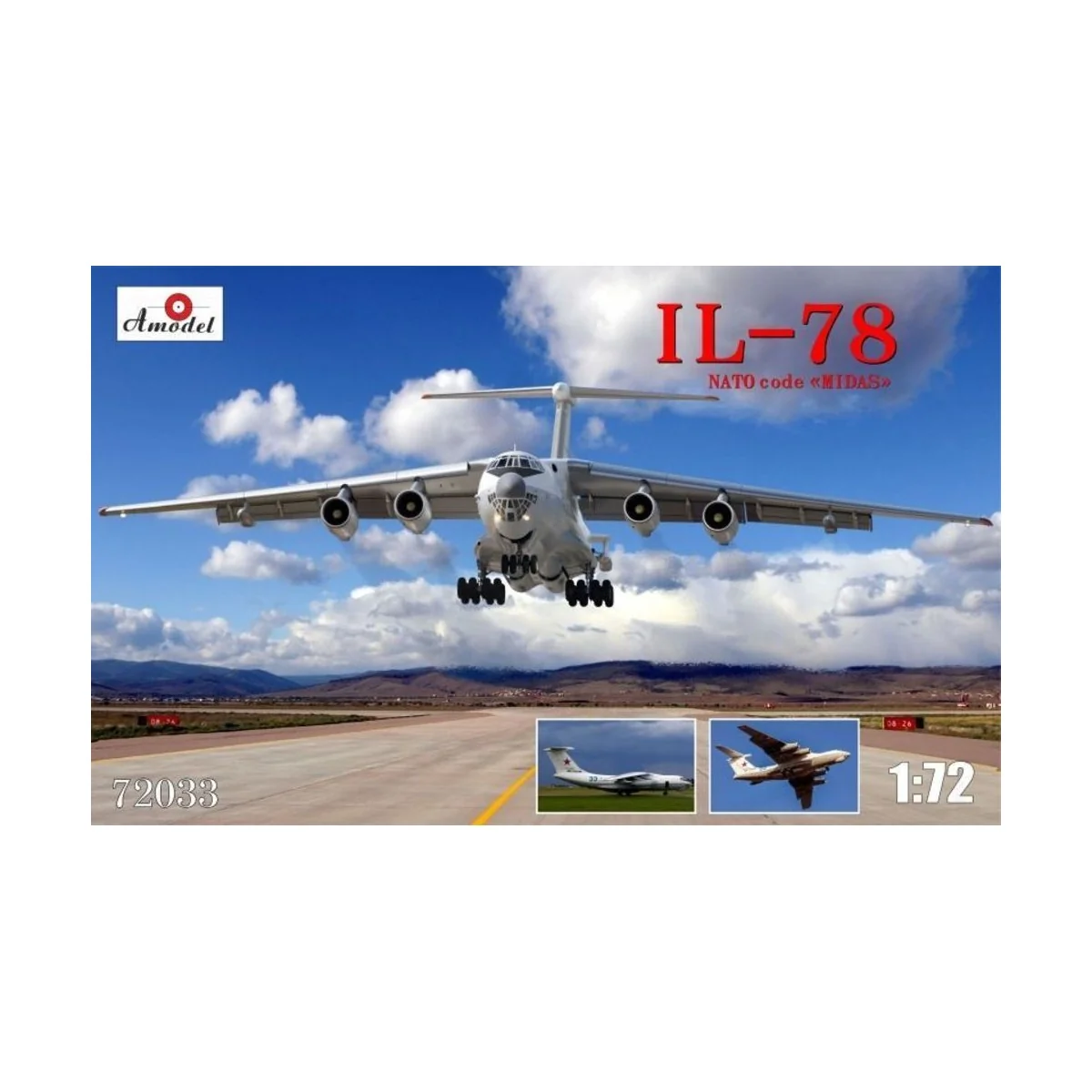 Ilyushin II-78 Inflight refuelling tanke - Amodel AMO72033