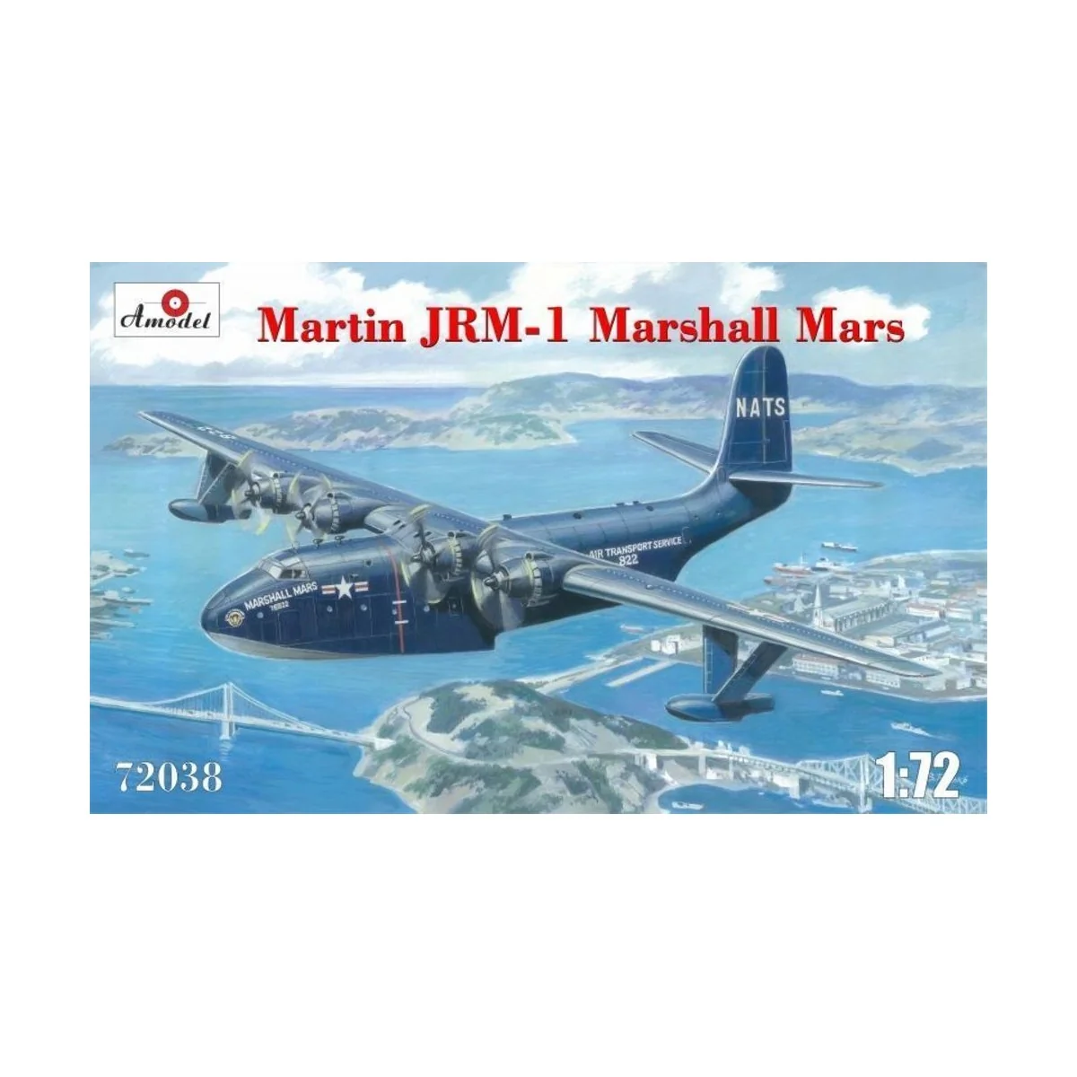 Martin JRM-1 "Marshall Mars", 1/72 - Amodel AMO72038 Martin JRM-1 "Marshall Mars", 1/72 - Amodel AMO72038