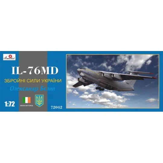 IL-76MD. Ukrainian AF, Indian AF, 1/72 - Amodel AMO72042 IL-76MD. Ukrainian AF, Indian AF, 1/72 - Amodel AMO72042