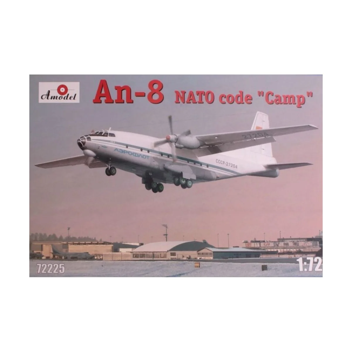 Antonov An-8 AEROFLOT, 1/72 - Amodel AMO72225