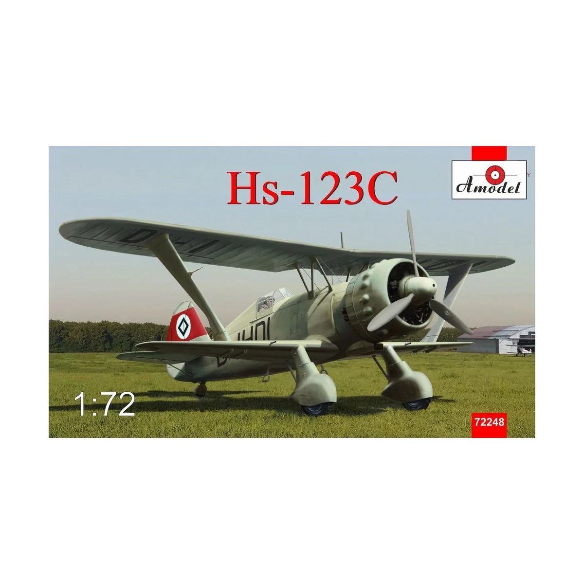 Henschel Hs 123C dive-bomber - Amodel AMO72248
