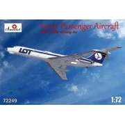 Tupolev Tu-134A LOT airlines, 1/72 - Amodel AMO72249