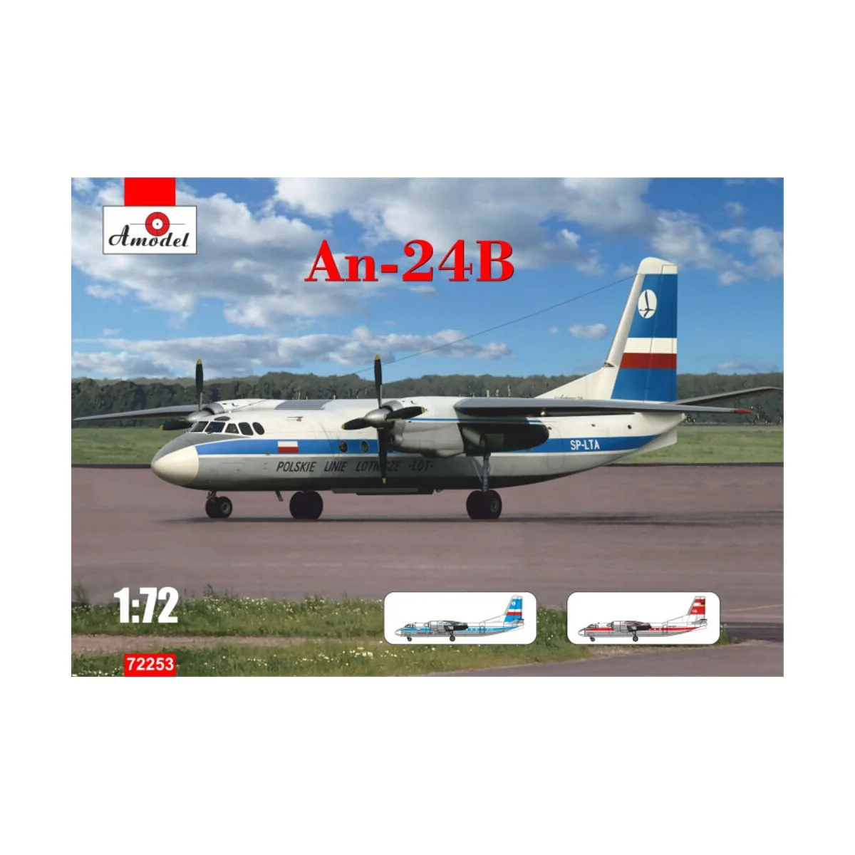 Antonov An-24B - Amodel AMO72253