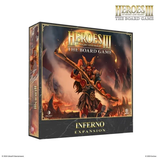 Heroes of Might and Magic III: The Board Game Inferno Expansion (EN...