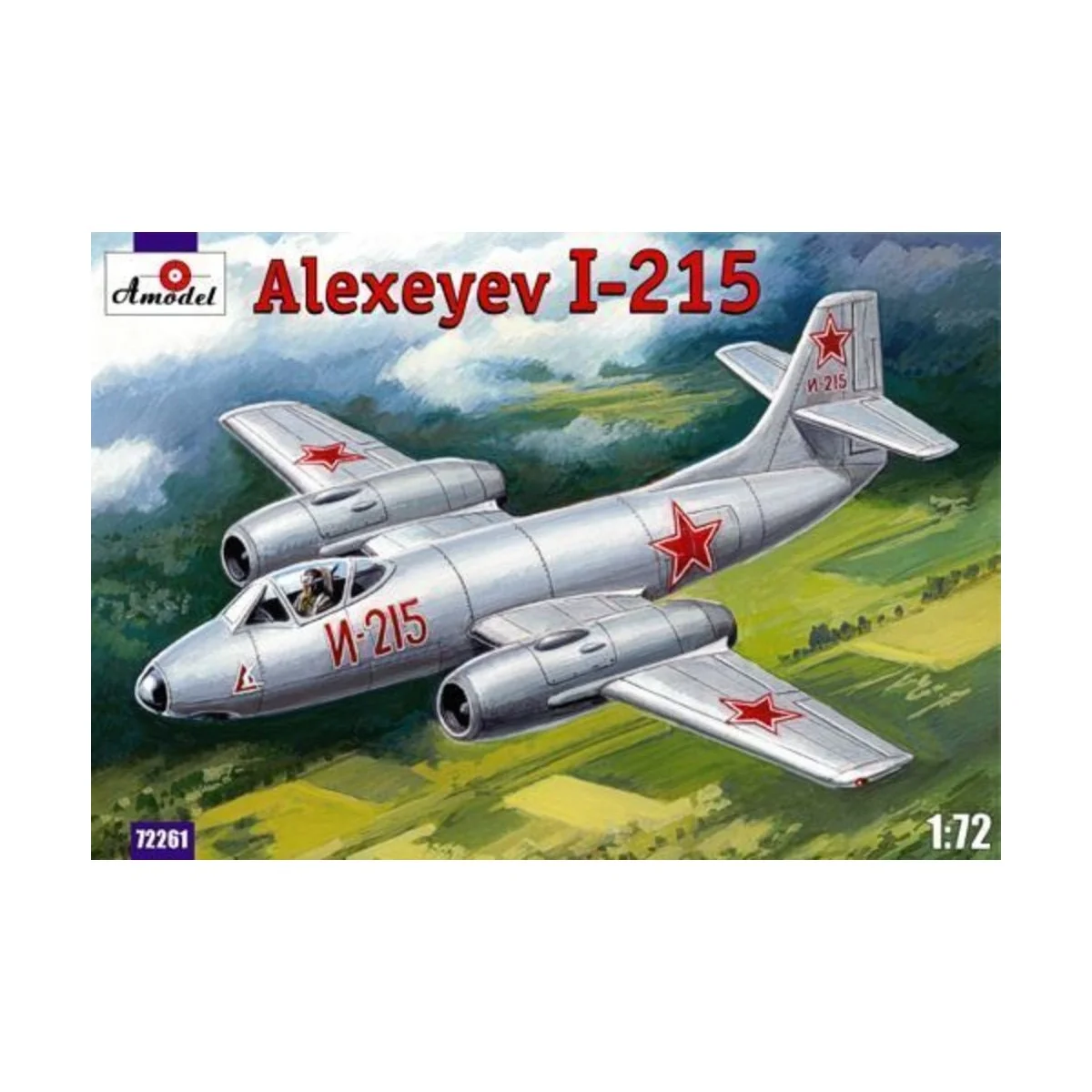 Alexyev I-215, 1/72 - Amodel AMO72261 Alexyev I-215, 1/72 - Amodel AMO72261