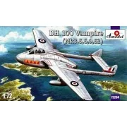 de Havilland DH.100 Vampire, 1/72 - Amodel AMO72264