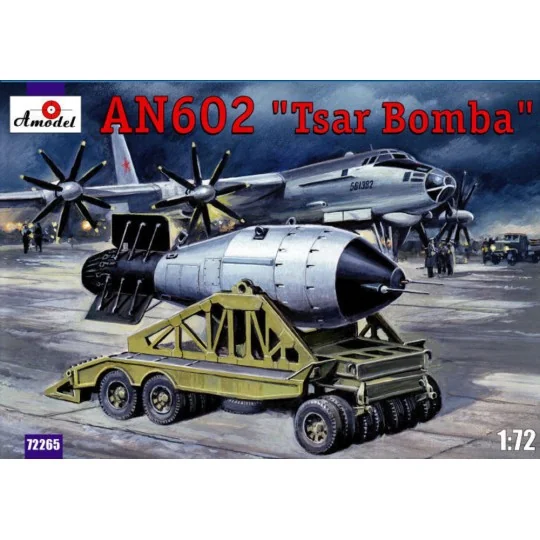 AN602 Tsar Bomba, 1/72 - Amodel AMO72265 AN602 Tsar Bomba, 1/72 - Amodel AMO72265