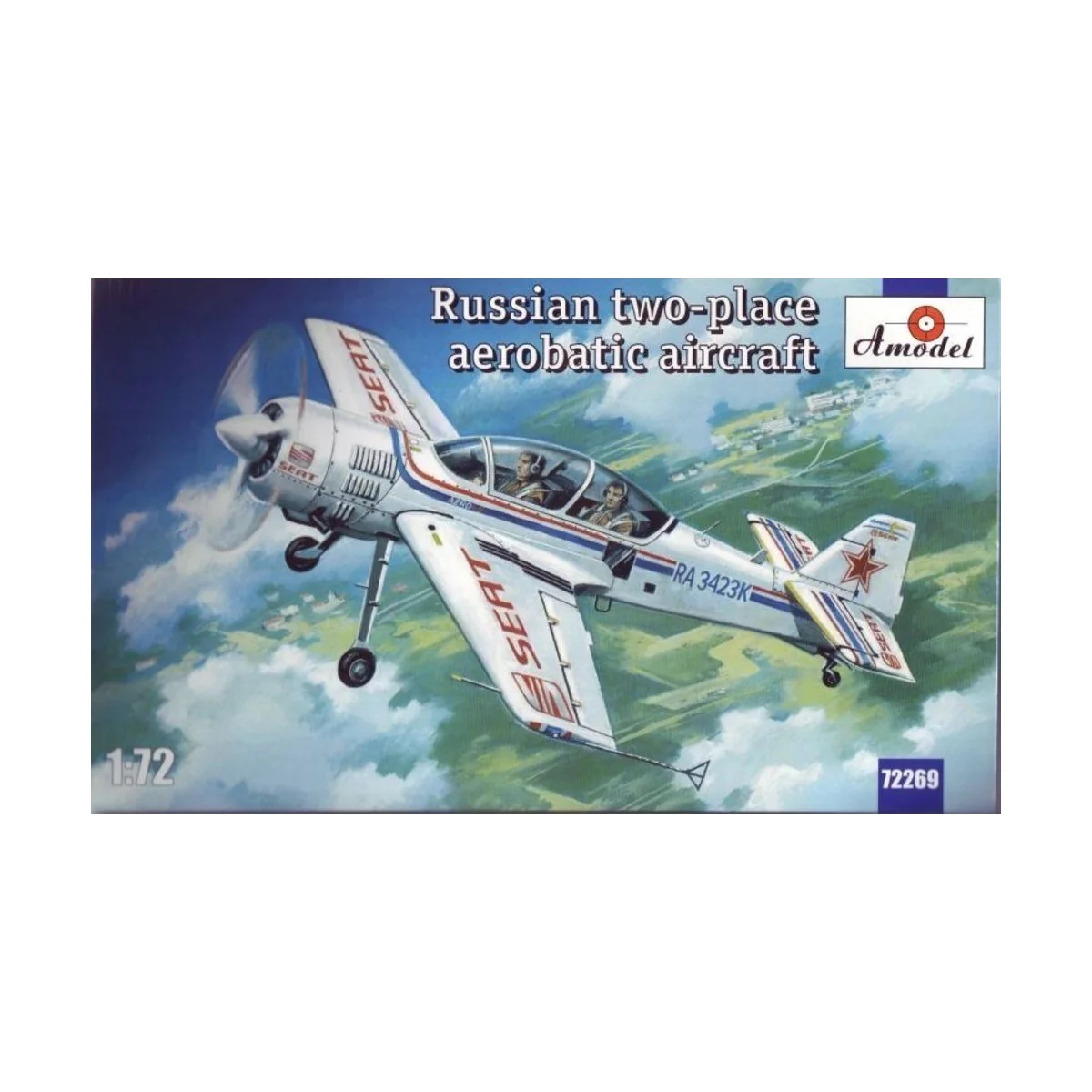 Sukhoi Su-29 Russian two-place aerobatic, 1/72 - Amodel AMO72269 Sukhoi Su-29 Russian two-place aerobatic, 1/72 - Amodel AMO72269