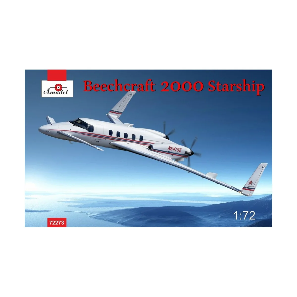 Beechcraft 2000 Starship N641SE, 1/72 - Amodel AMO72273 Beechcraft 2000 Starship N641SE, 1/72 - Amodel AMO72273