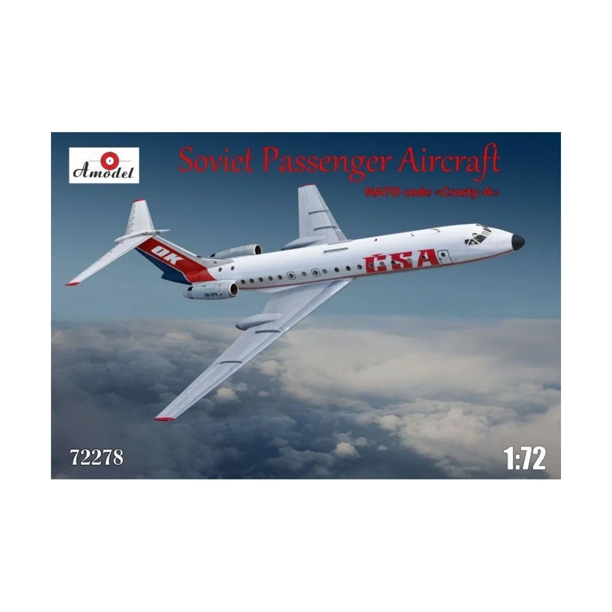 Tupolev Tu-134A CSA - Amodel AMO72278