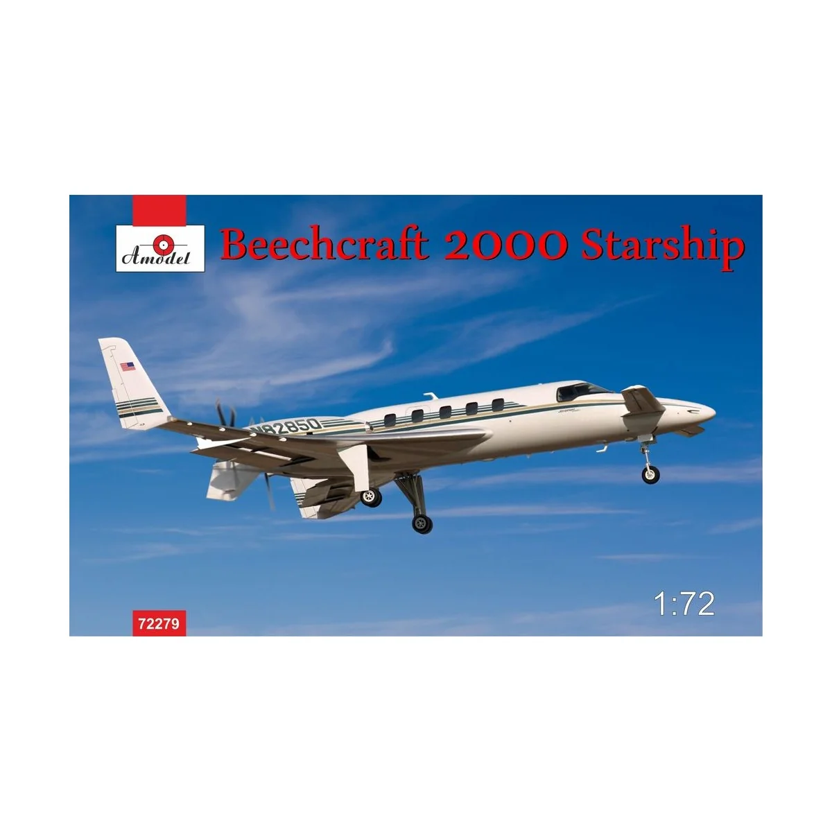 Beechcraft 2000 Starship N82850 - Amodel AMO72279