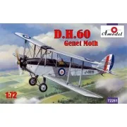 de Havilland DH.60 Genet Moth, 1/72 - Amodel AMO72281