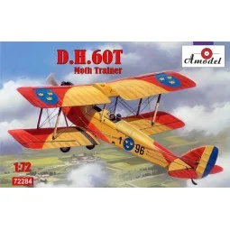 de Havilland DH.60T Moth Trainer, 1/72 - Amodel AMO72284