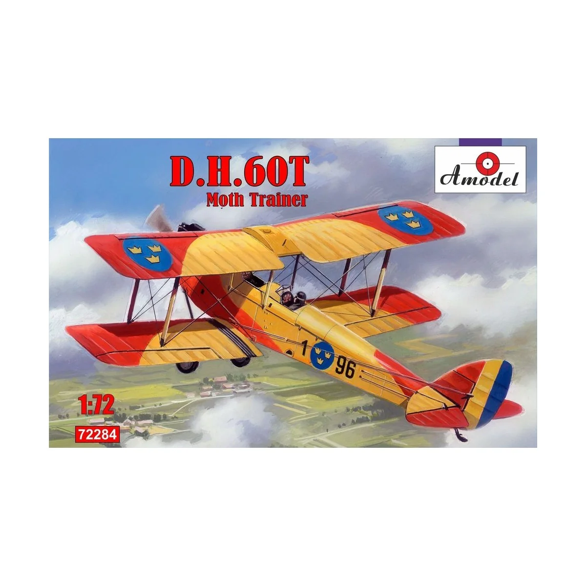 de Havilland DH.60T Moth Trainer, 1/72 - Amodel AMO72284 de Havilland DH.60T Moth Trainer, 1/72 - Amodel AMO72284