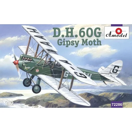 de Havilland DH.60G Gipsy Moth, 1/72 - Amodel AMO72286 de Havilland DH.60G Gipsy Moth, 1/72 - Amodel AMO72286