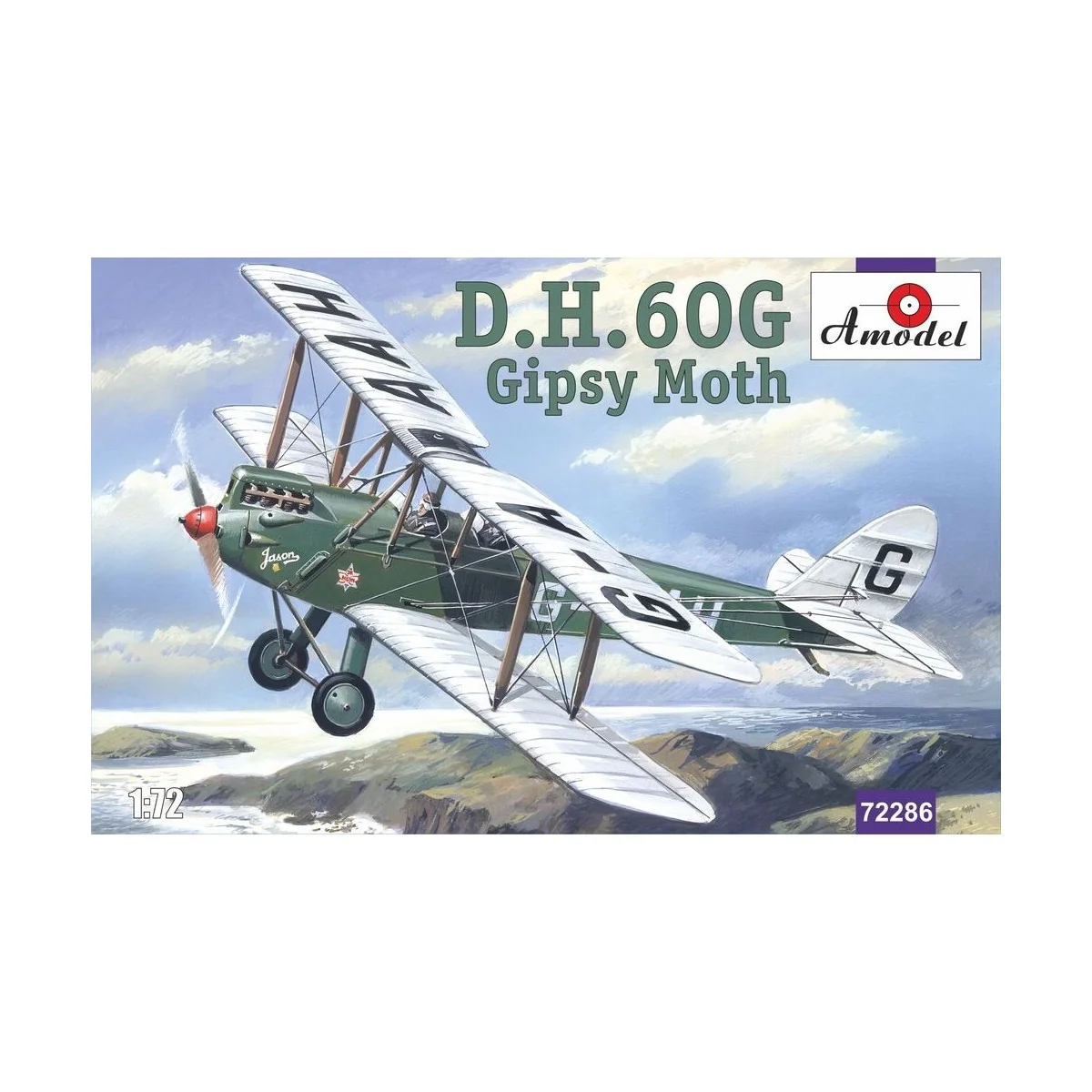 de Havilland DH.60G Gipsy Moth, 1/72 - Amodel AMO72286 de Havilland DH.60G Gipsy Moth, 1/72 - Amodel AMO72286