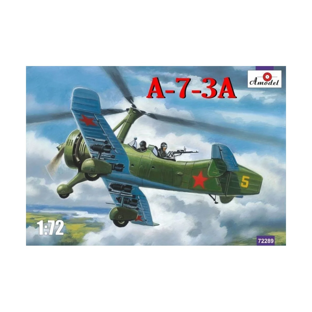 A-7-3A Soviet autogiro - Amodel AMO72289
