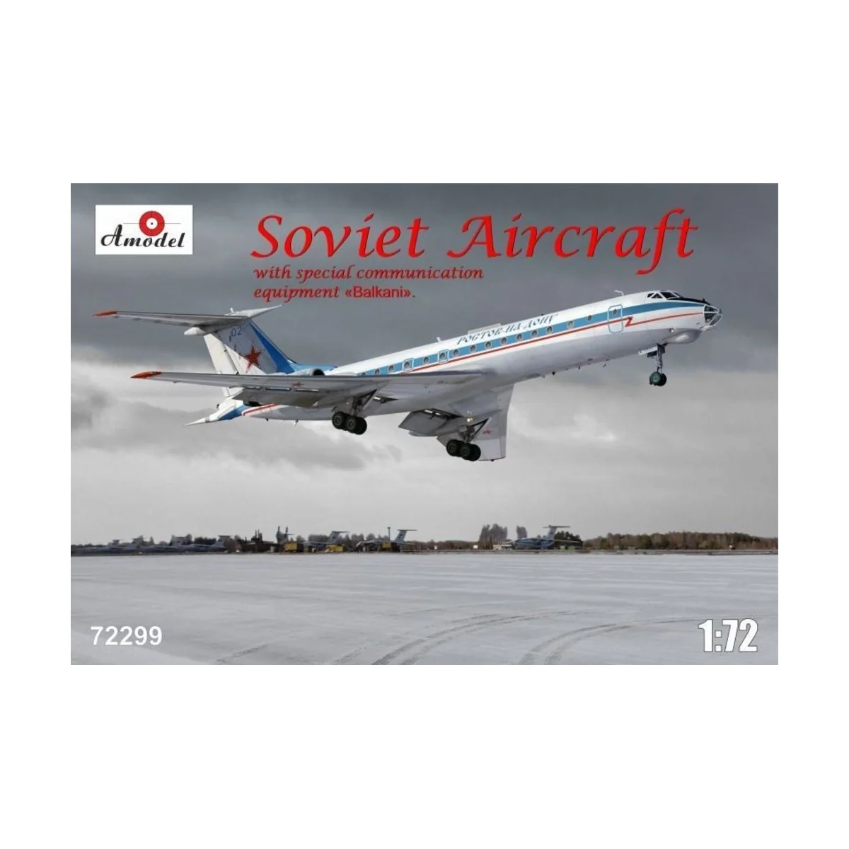 Tupolev Tu-134AK with eqipment Balkani - Amodel AMO72299