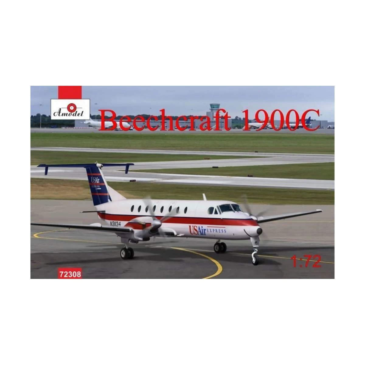 Beechcraft 1900C, 1/72 - Amodel AMO72308 Beechcraft 1900C, 1/72 - Amodel AMO72308