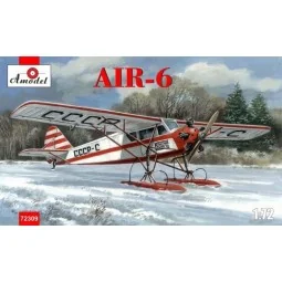 AIR-6 Soviet monoplane on skis, 1/72 - Amodel AMO72309