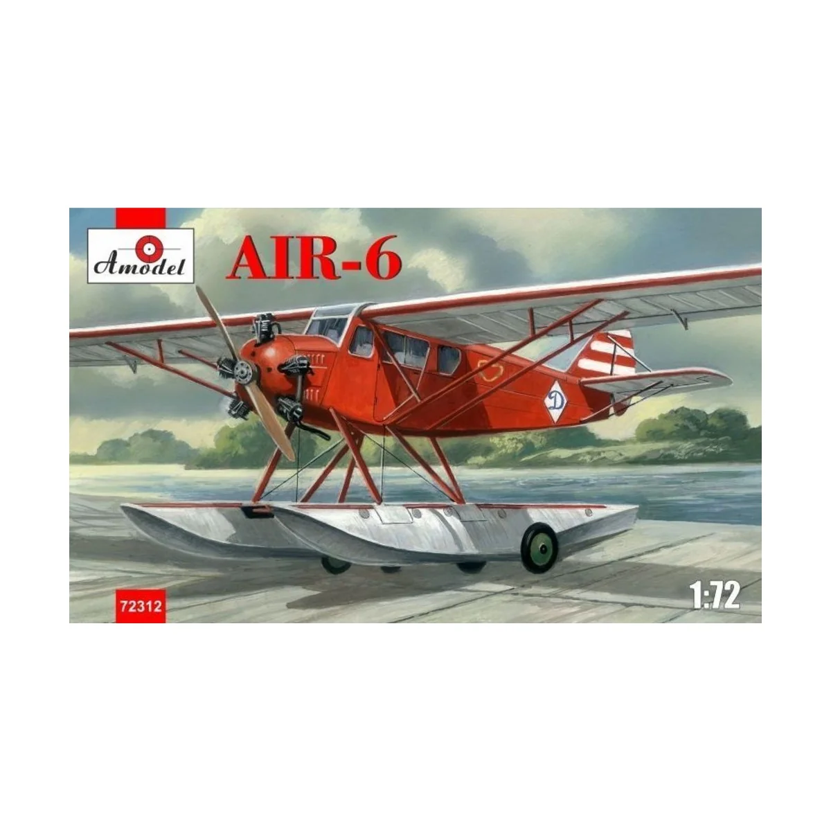 AIR-6 Soviet floatplane, 1/72 - Amodel AMO72312 AIR-6 Soviet floatplane, 1/72 - Amodel AMO72312