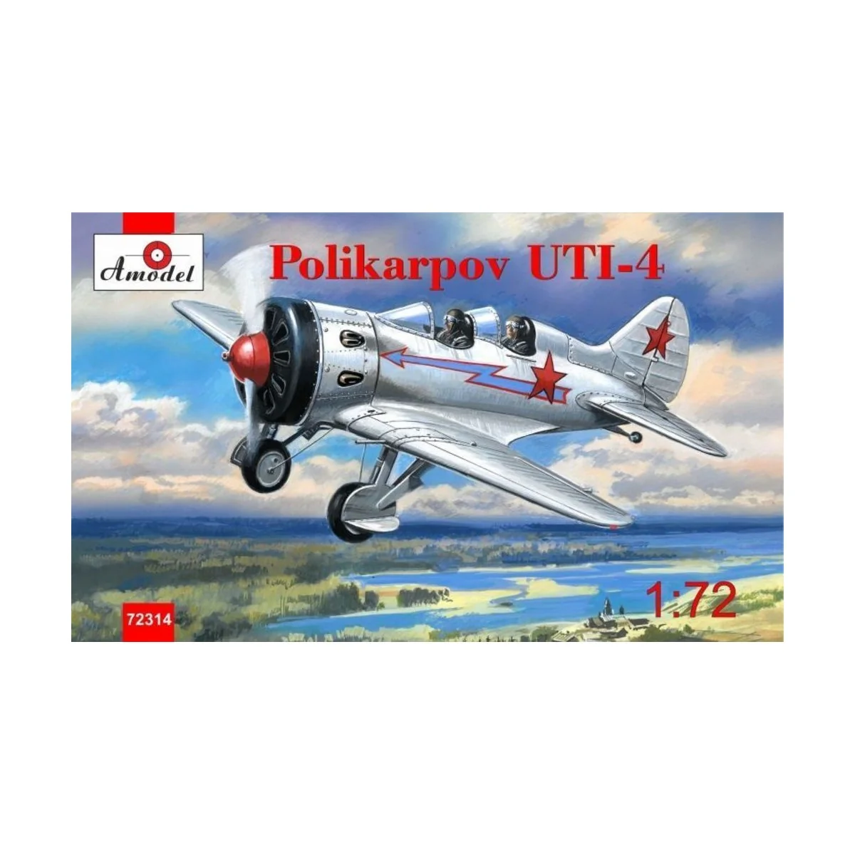 Polikarpov UTI-4. Re-release - Amodel AMO72314