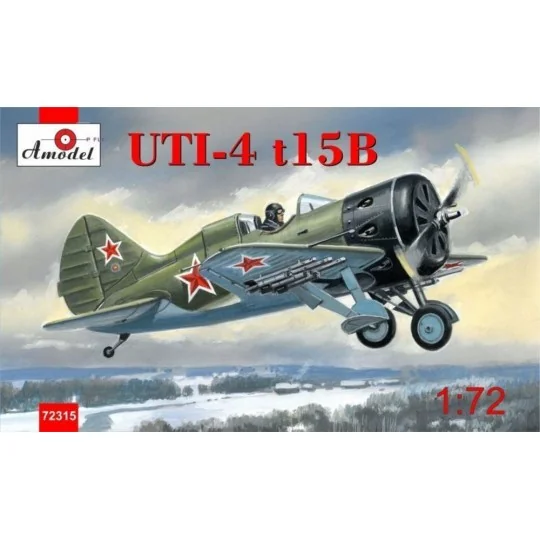 Polikarpov UTI-4 t15B fighter, 1/72 - Amodel AMO72315 Polikarpov UTI-4 t15B fighter, 1/72 - Amodel AMO72315