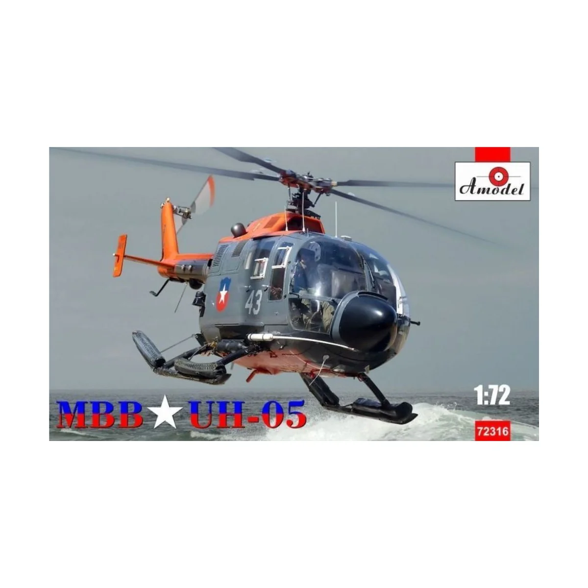 MBB UH-05 Chilean Air Force - Amodel AMO72316