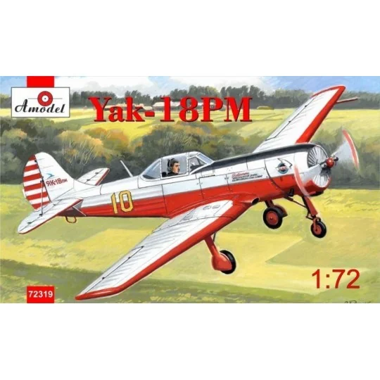 Yakovlev Yak-18PM aerobatic aircraft - Amodel AMO72319