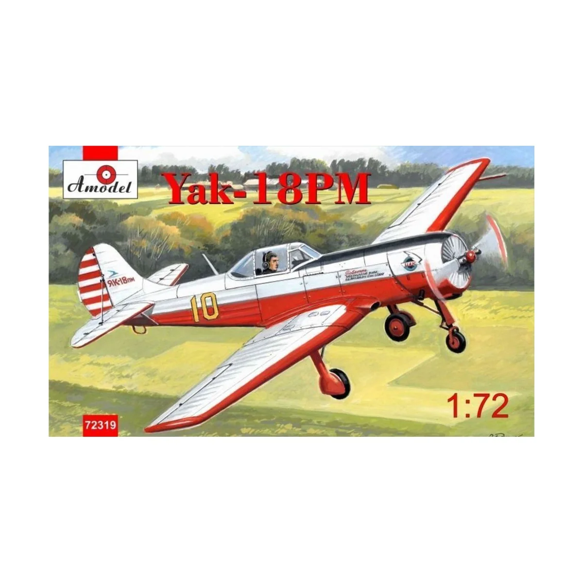 Yakovlev Yak-18PM aerobatic aircraft - Amodel AMO72319