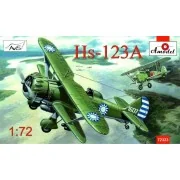 Henschel Hs-123A Chinese dive bomber, 1/72 - Amodel AMO72323