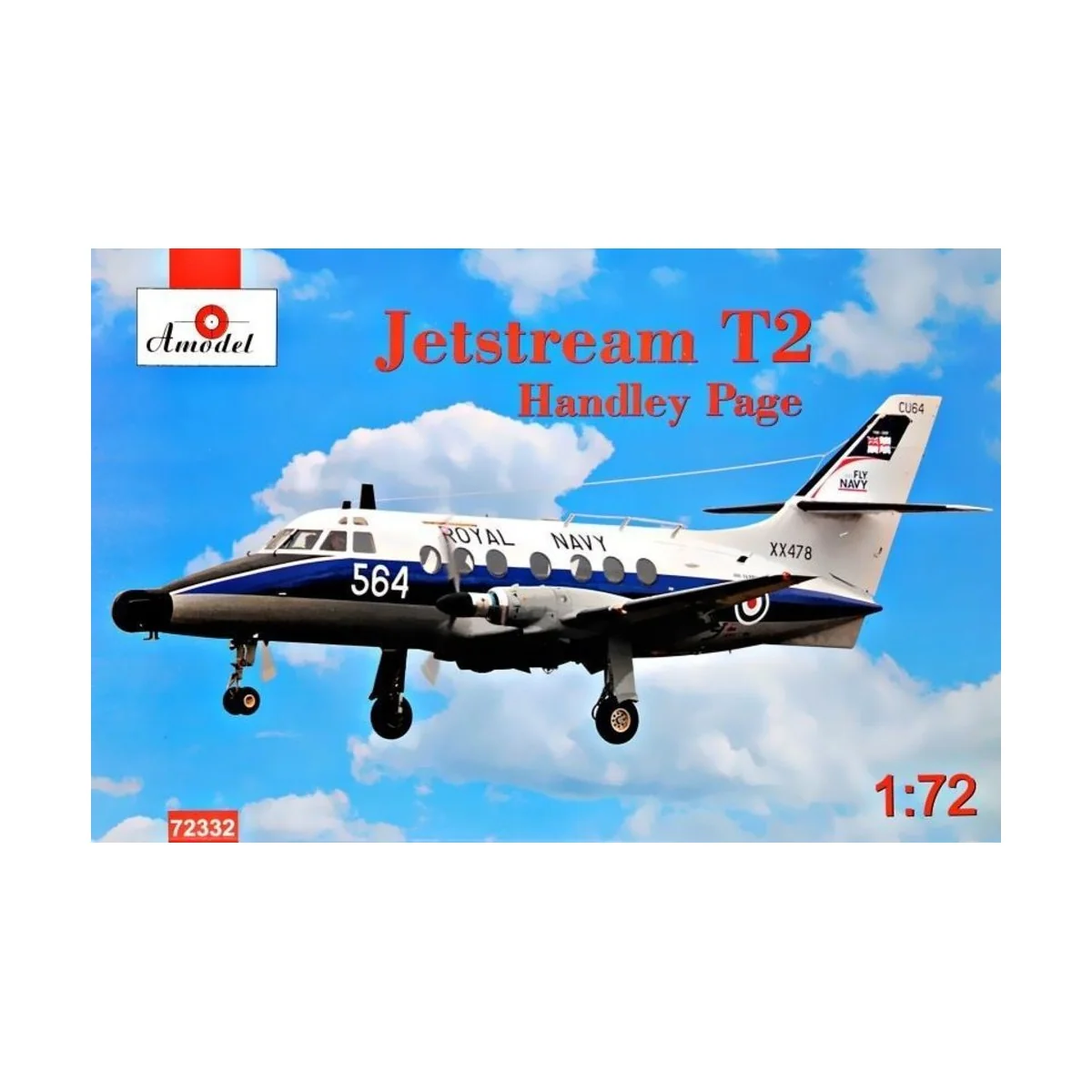 Jetstream T2 Handley Page, 1/72 - Amodel AMO72332