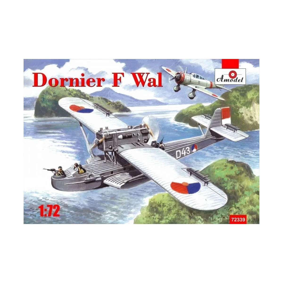 Dornier Do J/F Wal, East India war, 1/72 - Amodel AMO72339 Dornier Do J/F Wal, East India war, 1/72 - Amodel AMO72339
