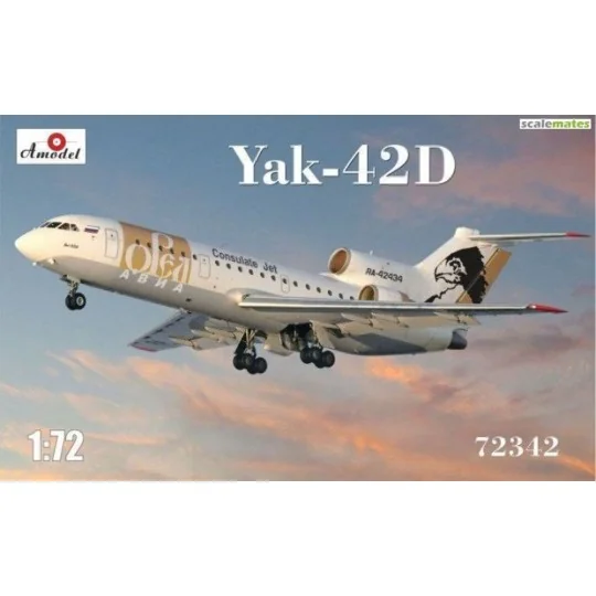 Yak-42D Orel Avia, 1/72 - Amodel AMO72342