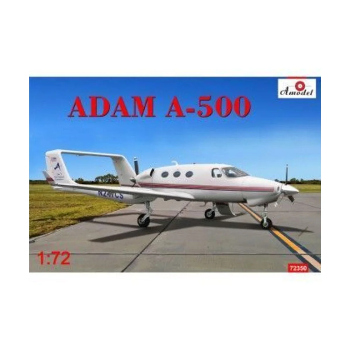 Adam A500 US civil aircraft, 1/72 - Amodel AMO72350