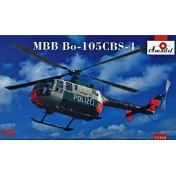 MBB Bo-105CBS-4 Helicopter - Amodel AMO72355