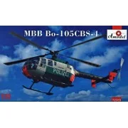 MBB Bo-105CBS-4 Helicopter, 1/72 - Amodel AMO72355 MBB Bo-105CBS-4 Helicopter, 1/72 - Amodel AMO72355