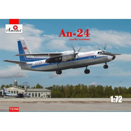 Antonov An-24 (early version), 1/72 - Amodel AMO72356