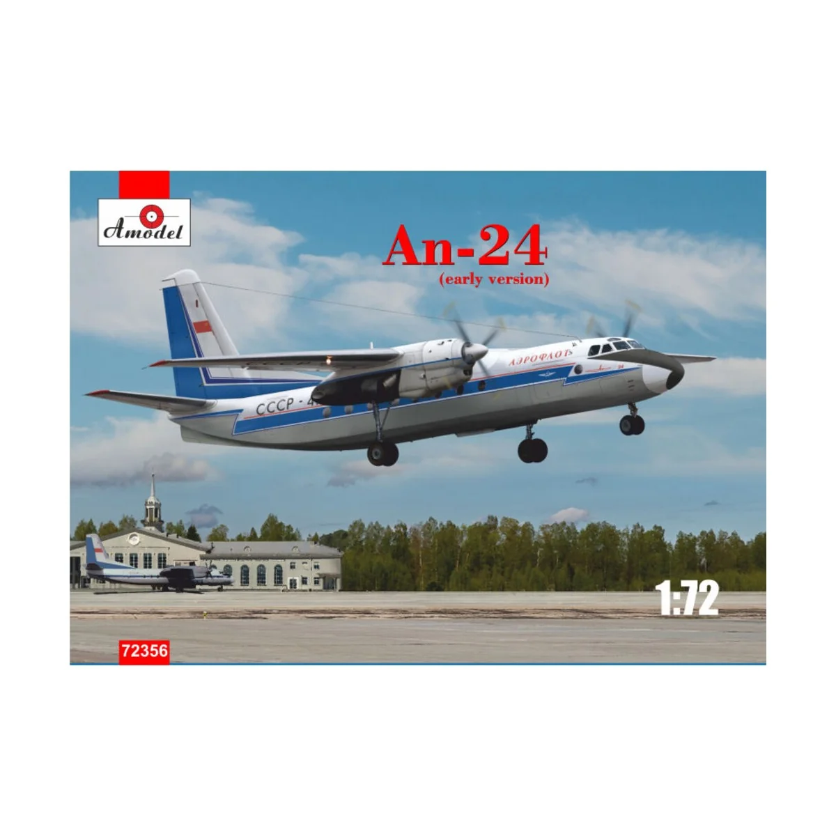 Antonov An-24 (early version) - Amodel AMO72356