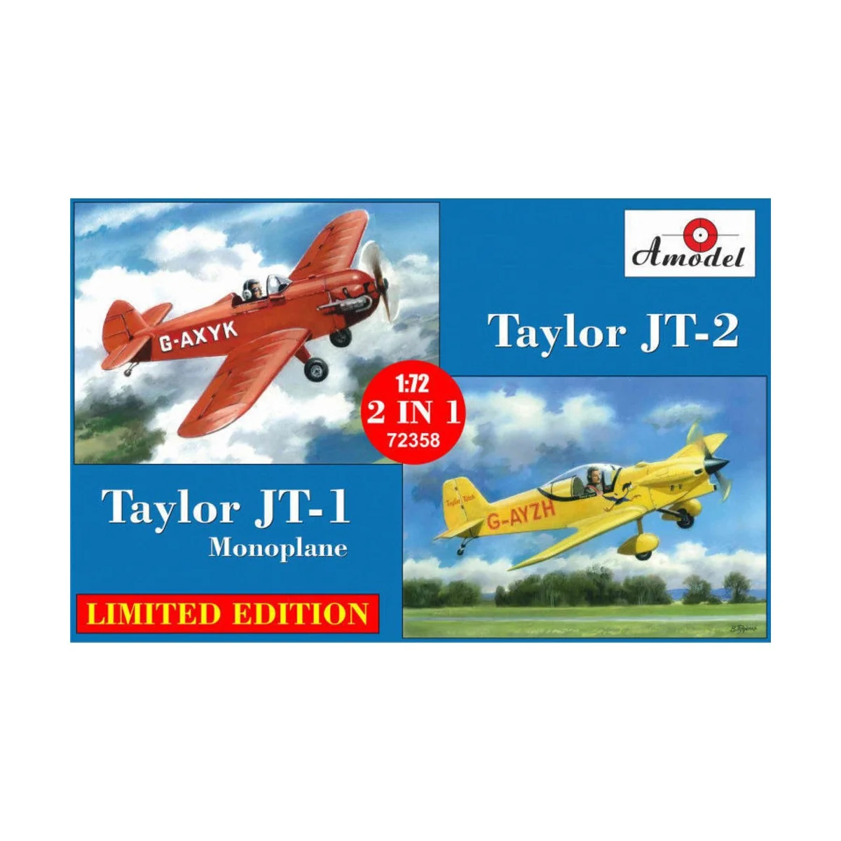 Taylor JT-1 monoplane & Taylor JT-2 - Amodel AMO72358