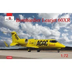 Bombardier Learjet 60XR ADAC Ambulance, 1/72 - Amodel AMO72360