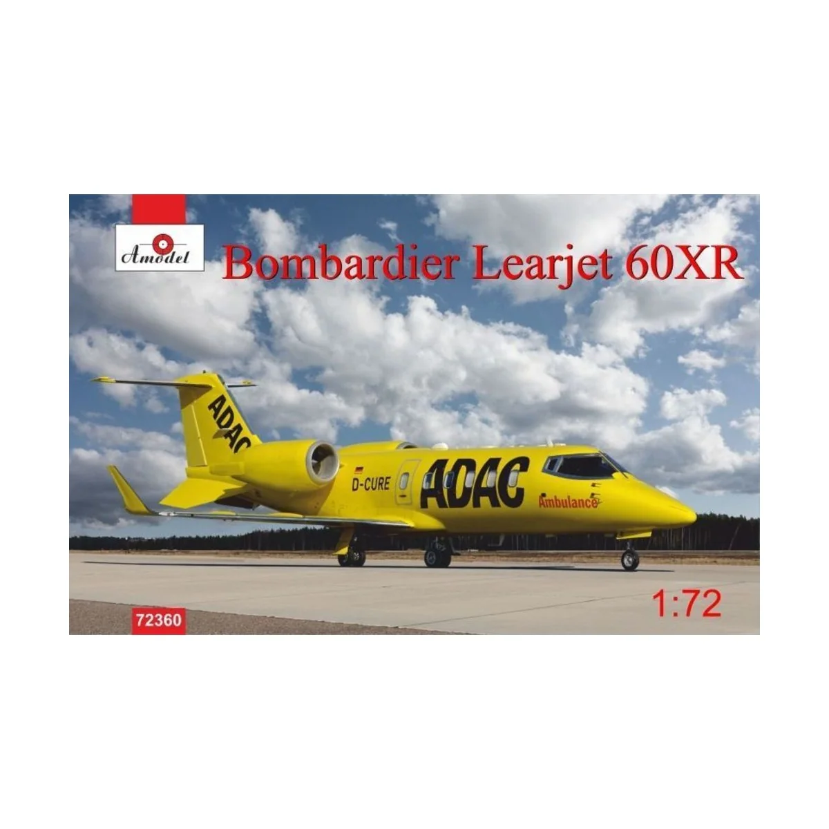Bombardier Learjet 60XR ADAC Ambulance - Amodel AMO72360