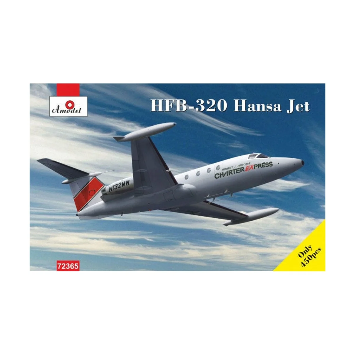HFB-320 Hansa Jet, Charter Express - Amodel AMO72365