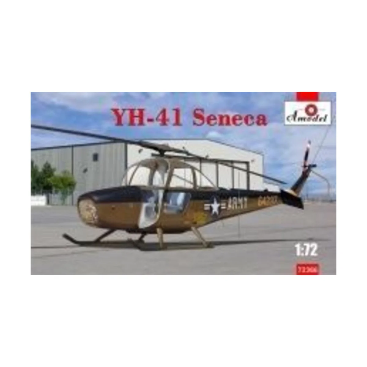 Cessna YH-41 SENECA Helicopter, 1/72 - Amodel AMO72366 Cessna YH-41 SENECA Helicopter, 1/72 - Amodel AMO72366