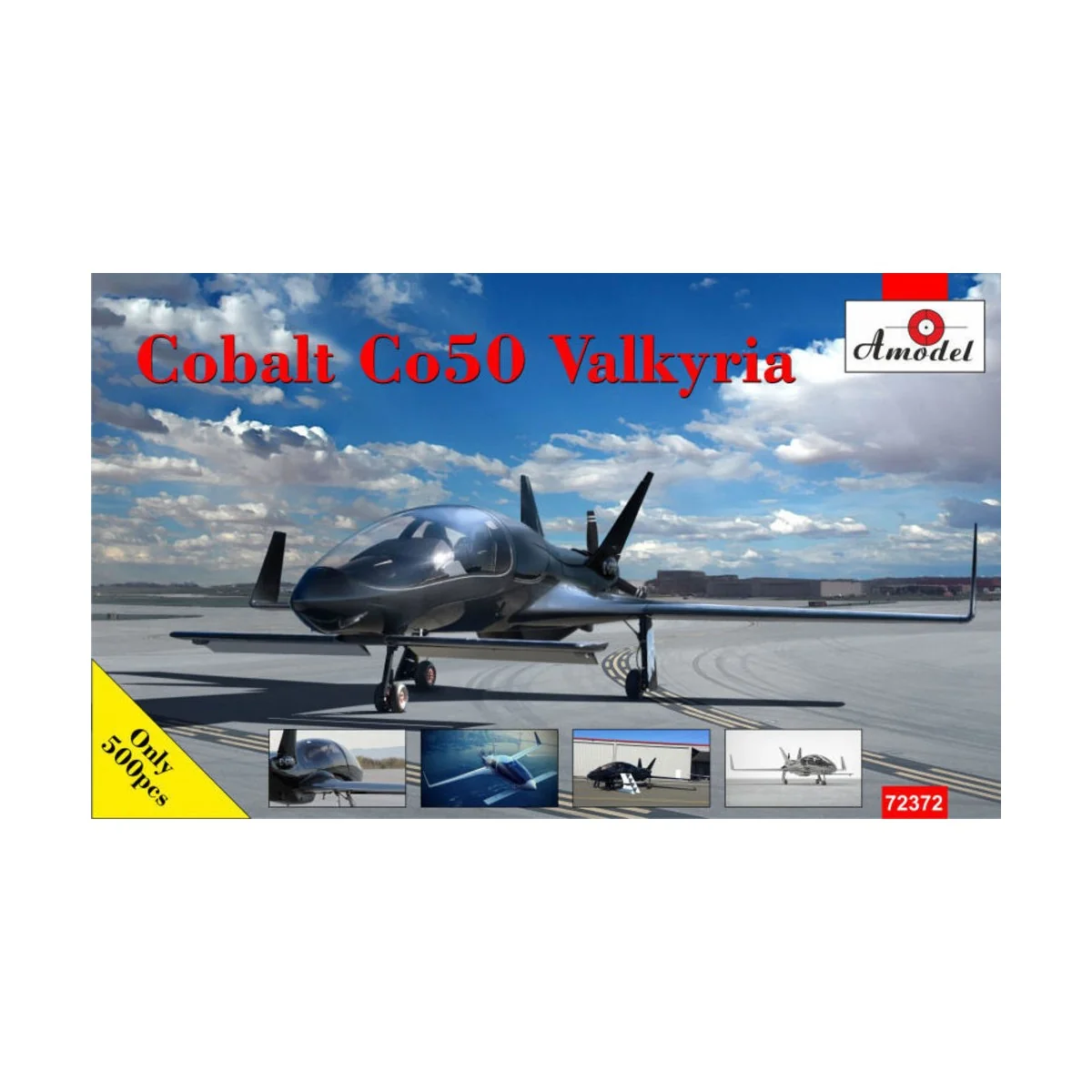 Cobalt Co50 Vakyria, 1/72 - Amodel AMO72372 Cobalt Co50 Vakyria, 1/72 - Amodel AMO72372