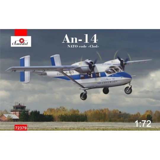 Antonov An-14 NATO code "Clod" kit 2, 1/72 - Amodel AMO72379