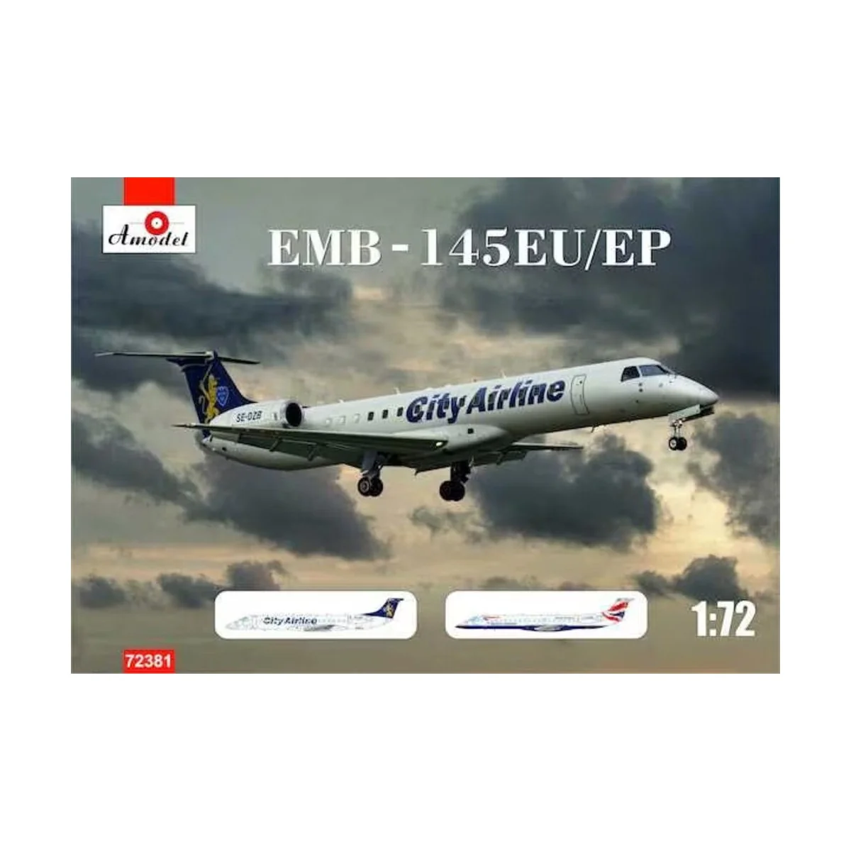 Embraer EMB-145EU/EP, 1/72 - Amodel AMO72381
