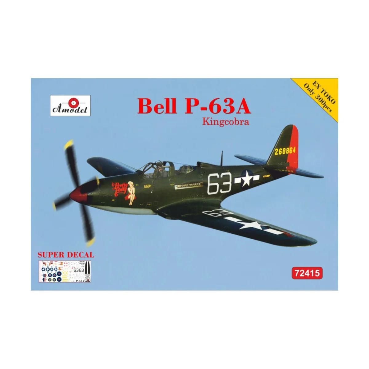 P-63A (ex-TOKO). Limited edition  - Amodel AMO72415