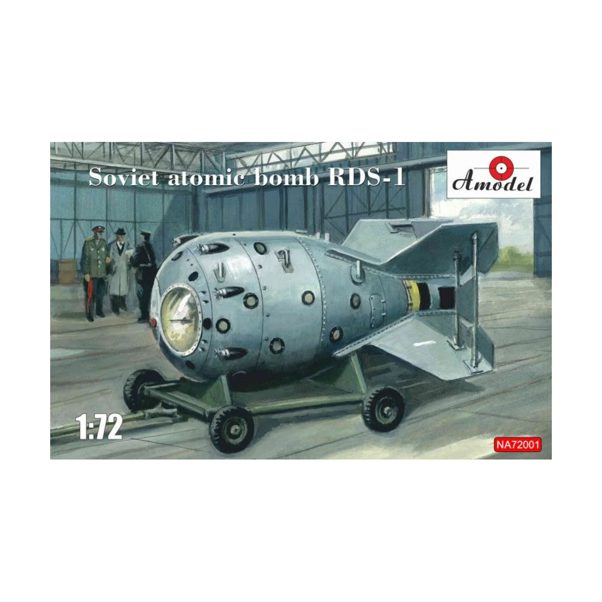 Soviet atomic bomb RDS-1, 1/72 - Amodel AMO-NA72001 Soviet atomic bomb RDS-1, 1/72 - Amodel AMO-NA72001